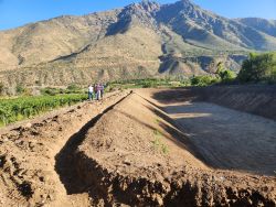 Pequeño productor de Salamanca asegurará producción de uva pisquera con nueva obra de acumulación bonificada por la Ley de Riego