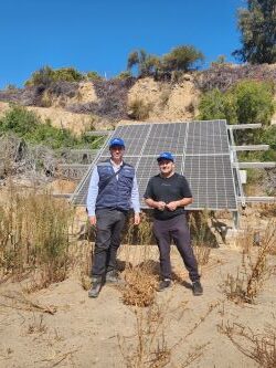 Pequeño agricultor de Salamanca optimiza el riego de sus nogales mediante proyecto bonificado por la CNR