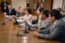 Alcalde Denis Cortés Aguilera, llevó demandas de la pequeña minería ante la Comisión de Minería del congreso.