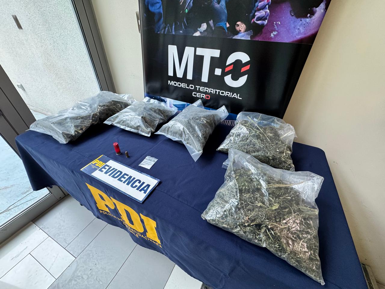 PDI INCAUTA MÁS DE 2 KILOS DE CANNABISY KETAMINA EN DOMICILIO DE COQUIMBO